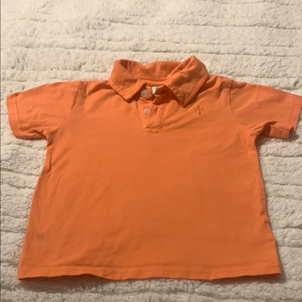 Orange Kids Polo Shirt